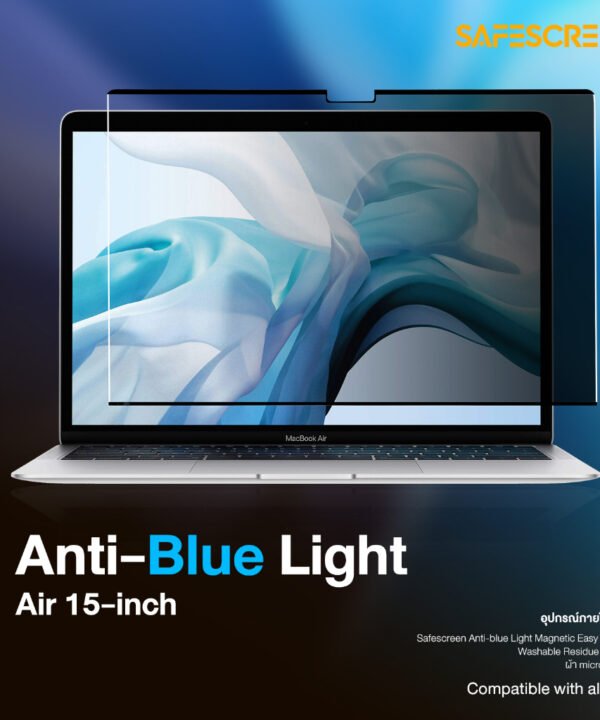Anti-Blue Light Screen Easy Snap for Macbook Air M2 15 inch